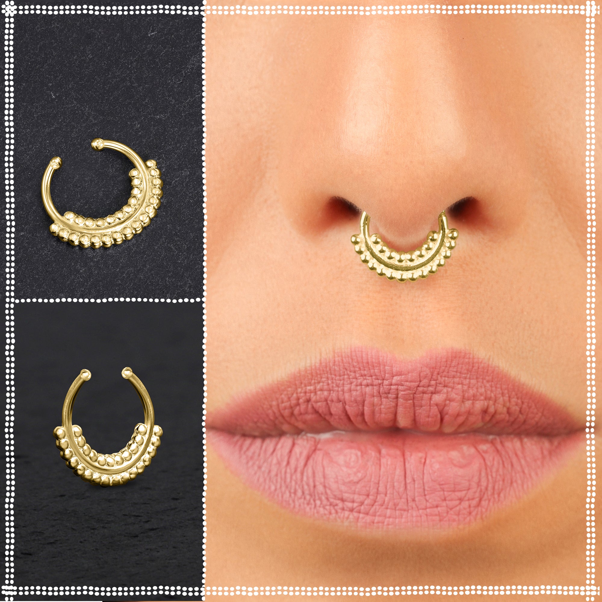 Gold Nose Ring, Rose Gold Nose Ring, Indian Nose Ring, Indian Piercing,  Thin Nose Ring, Braided Nose Ring, Tragus Ring, Cartilage Earring - Etsy  Norway